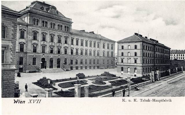 Tabakfabrik Ottakring im Jahr 1905