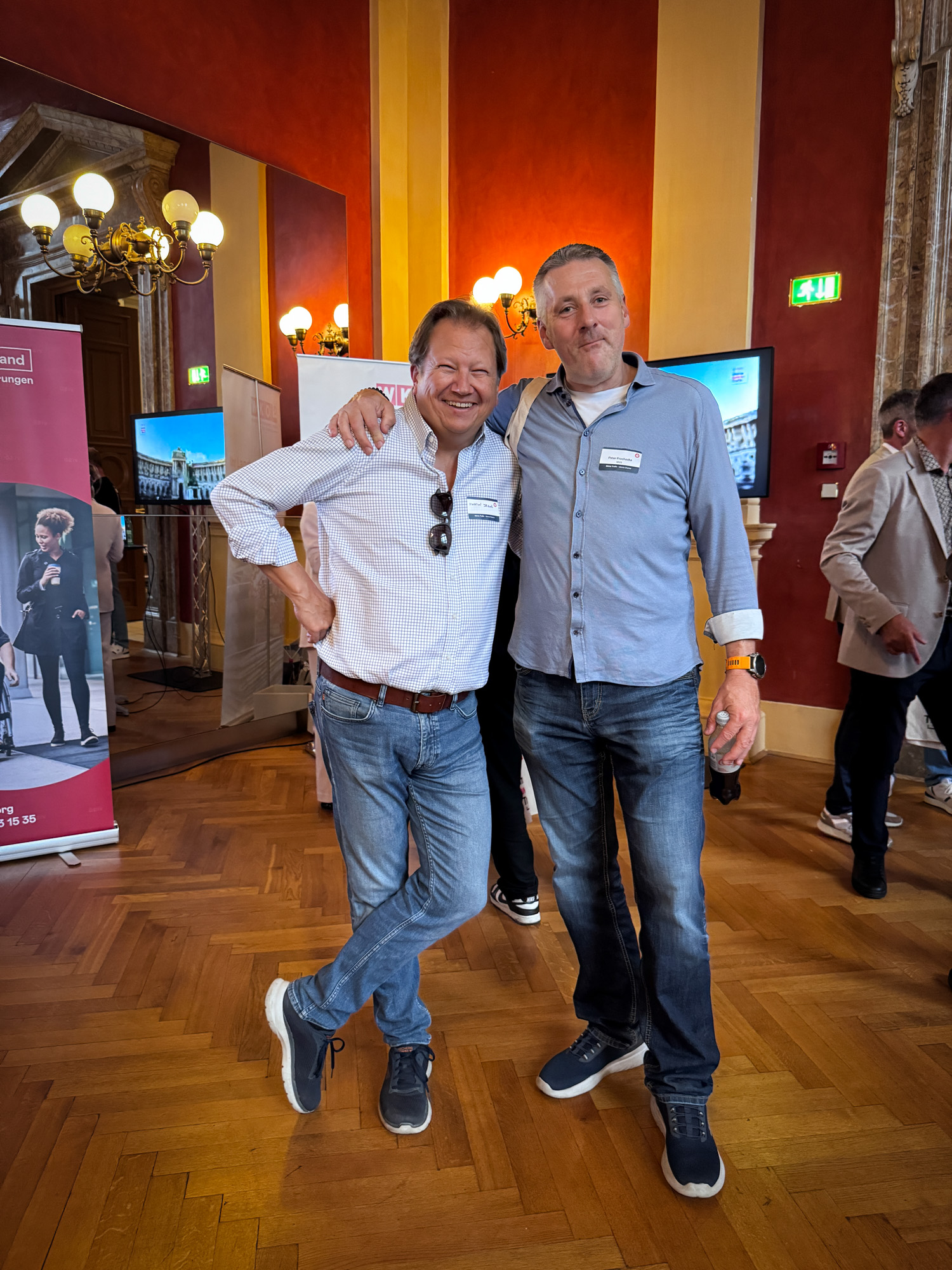 Außendienstmitarbeiter mit Eventpartner