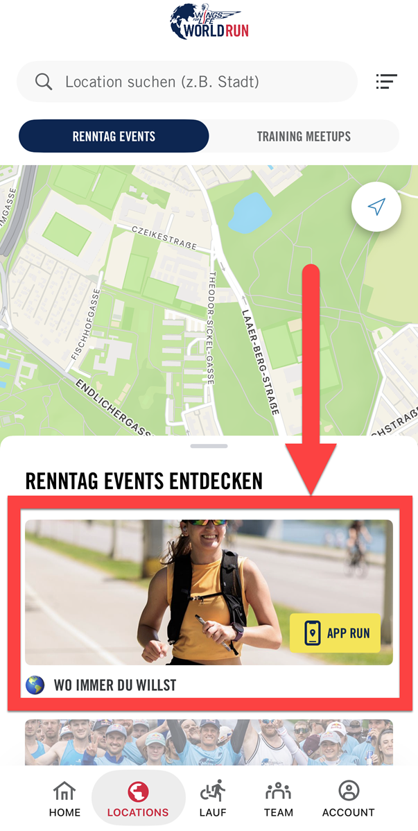 Run4Inclusion App Screenshot